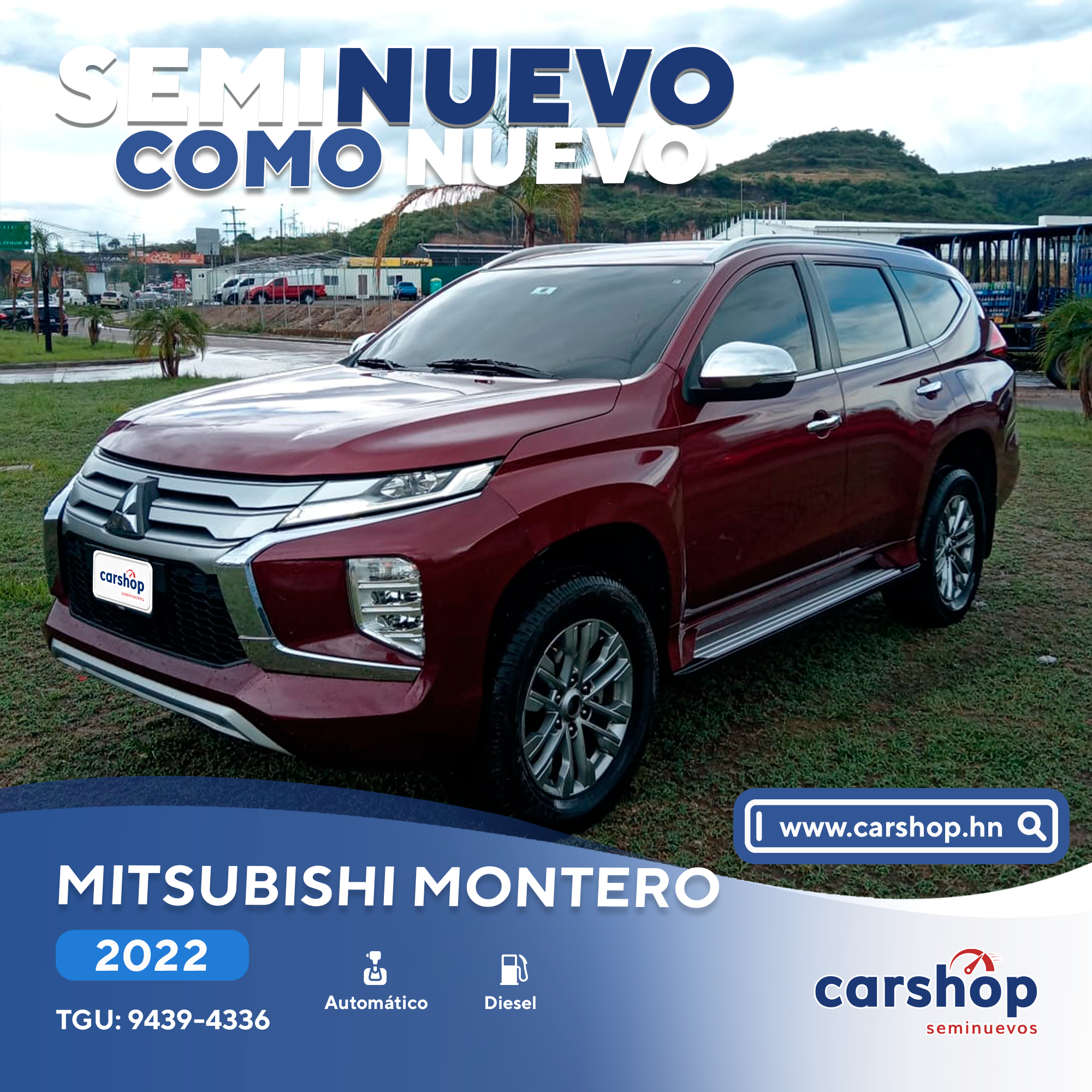 Mitsubishi Montero Sport 2022